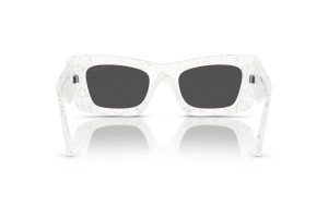 PRADA PR 13ZS Matte White Marble, sötétszürke lencse