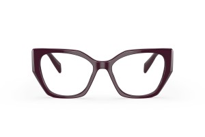 PRADA PR 18WV VIY1O1 Garnet szemüveg, demo lencse