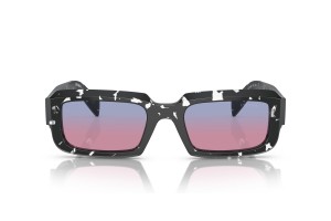 PRADA PR 27ZS Black Crystal Tortoise - Dark Grey lencse