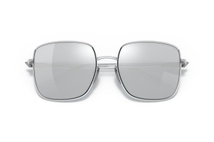 PRADA PR 55YS Silver Blue Mirror napszemüveg - ezüst keret