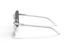 PRADA PR 55YS Silver Blue Mirror napszemüveg - ezüst keret