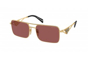 PRADA PR A52S 5AK08S Gold Dark Violet napszemüveg