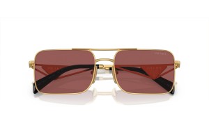 PRADA PR A52S 5AK08S Gold Dark Violet napszemüveg