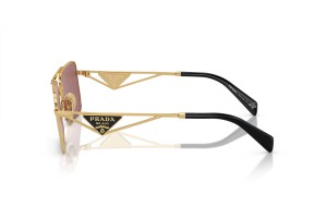 PRADA PR A52S 5AK08S Gold Dark Violet napszemüveg