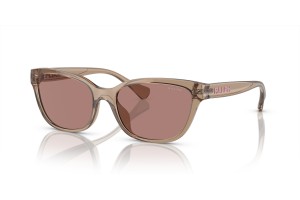 RALPH RA5307U Shiny Transparent Beige Light Rose Brown