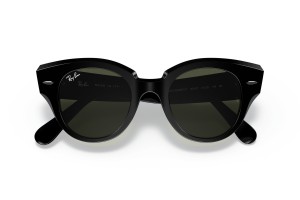 Ray-Ban RB2192 ROUNDABOUT fekete keret, zöld lencse
