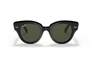 Ray-Ban RB2192 ROUNDABOUT fekete keret, zöld lencse