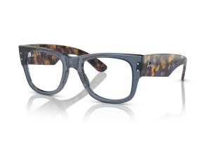 Ray-Ban RX0840V 8296 Mega Wayfarer - Átlátszó sötétkék