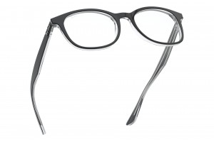 Ray-Ban RX5356 2034 Black On Transparent szemüveg - DEMO lencsék