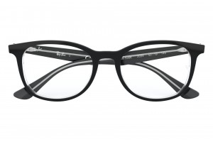 Ray-Ban RX5356 2034 Black On Transparent szemüveg - DEMO lencsék