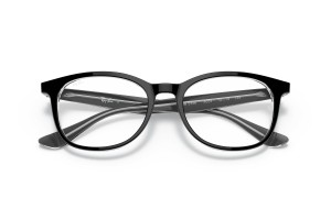 Ray-Ban RX5356 2034 Black On Transparent szemüveg - DEMO lencsék