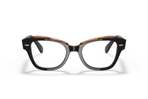 Ray-Ban RX5486 STATE STREET Black On Brown szemüveg