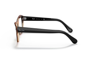 Ray-Ban RX5486 STATE STREET Black On Brown szemüveg