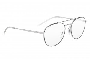 Ray-Ban RX6414 2983 Black On Silver — DEMO LENS