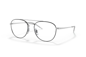 Ray-Ban RX6414 2983 Black On Silver — DEMO LENS
