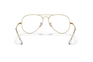Ray-Ban RX6489 Aviator arany – demo lencsével