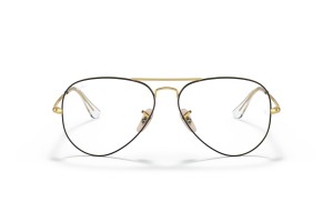 Ray-Ban RX6489 Aviator arany – demo lencsével