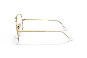 Ray-Ban RX6489 Aviator arany – demo lencsével
