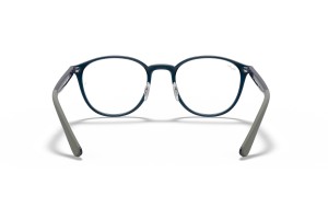 Ray-Ban RX7156 5796 Transparent Dark Blue szemüveg – demo lencse