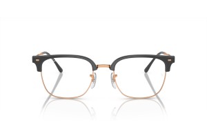 Ray-Ban RX7216 New Clubmaster Dark Grey On Rose Gold