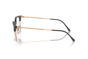 Ray-Ban RX7216 New Clubmaster Dark Grey On Rose Gold