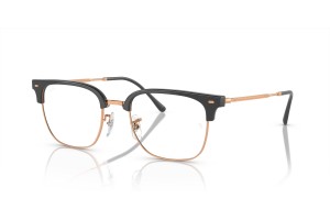 Ray-Ban RX7216 New Clubmaster Dark Grey On Rose Gold