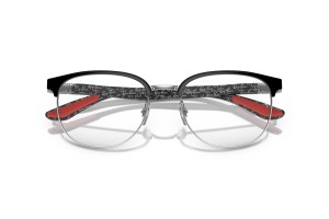 Ray-Ban RX8422 2861 Black On Silver szemüveg (DEMO LENS)