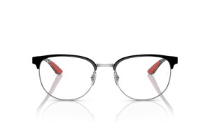Ray-Ban RX8422 2861 Black On Silver szemüveg (DEMO LENS)