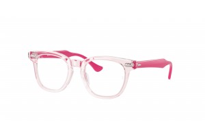 Ray-Ban RY9098V 3975 Transparent Pink gyermek - DEMO LENS