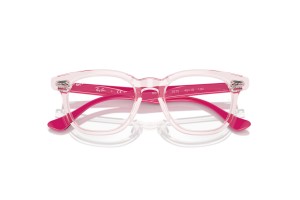 Ray-Ban RY9098V 3975 Transparent Pink gyermek - DEMO LENS