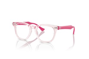 Ray-Ban RY9098V 3975 Transparent Pink gyermek - DEMO LENS