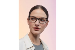 TIFFANY TF2223B 8001 Black Kat-eye szemüveg (Demo lencse)