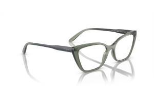 Vogue VO5519 Transparent Mallard Green cat-eye szemüveg