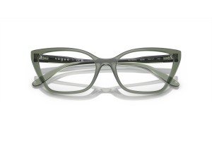 Vogue VO5519 Transparent Mallard Green cat-eye szemüveg