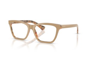BURBERRY BE2440 Beige On Check szemüveg - demo lencse