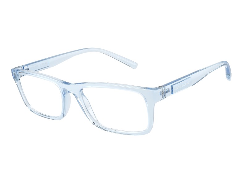 ARMANI EXCHANGE AX3115 8345 - fényes áttetsző kék szemüveg