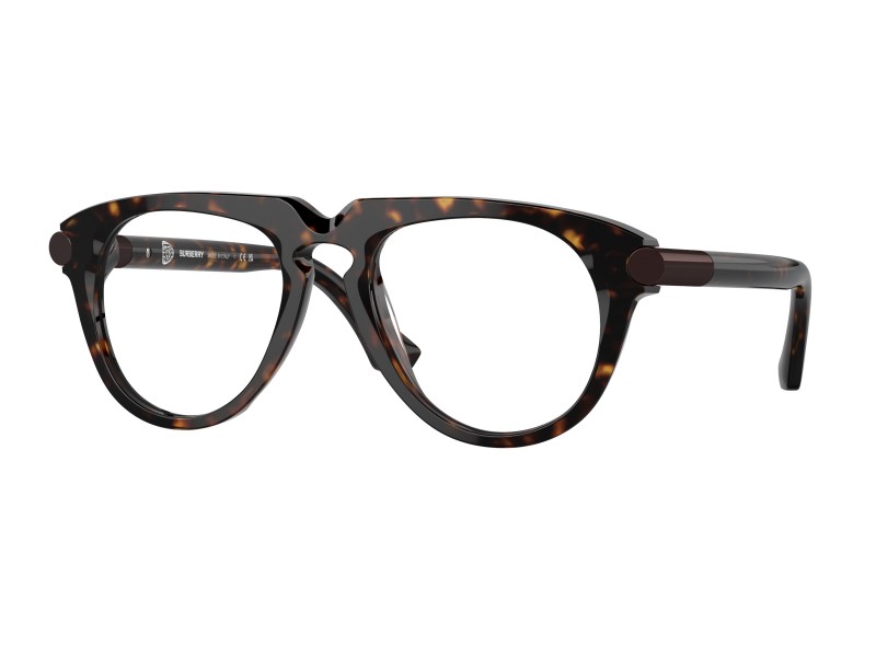 BURBERRY BE2408U 3002 Dark Havana - demo lencsés napszemüveg