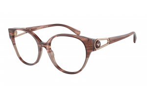 EMPORIO ARMANI EA3211 5021 Shiny Striped Pink Demo Lens szemüveg