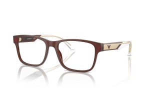 EMPORIO ARMANI EA3239 6095 Shiny Opaline Brown – demó lencsével