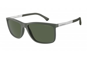 Emporio Armani EA4058 — matt zöld, polarizált