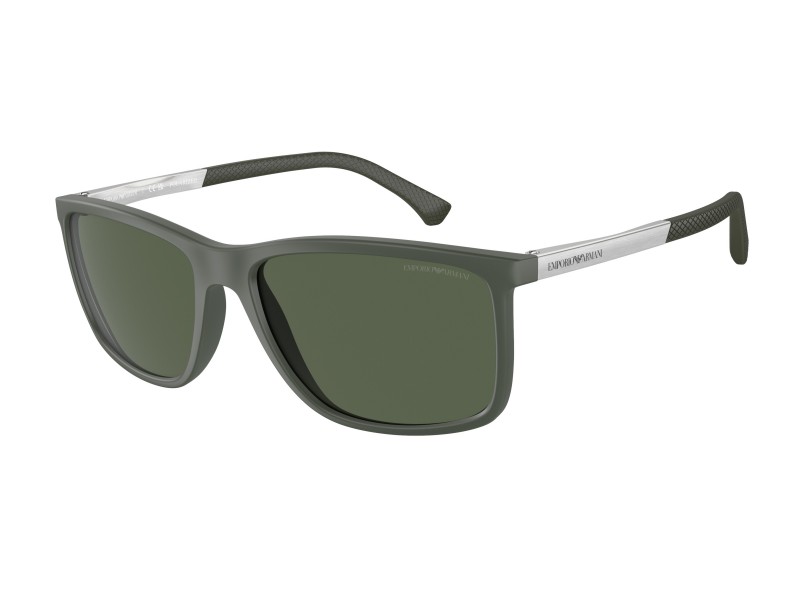 Emporio Armani EA4058 — matt zöld, polarizált