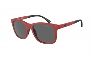 Emporio Armani EA4184 gyermek napszemüveg matt piros-szürke