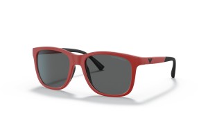 Emporio Armani EA4184 gyermek napszemüveg matt piros-szürke