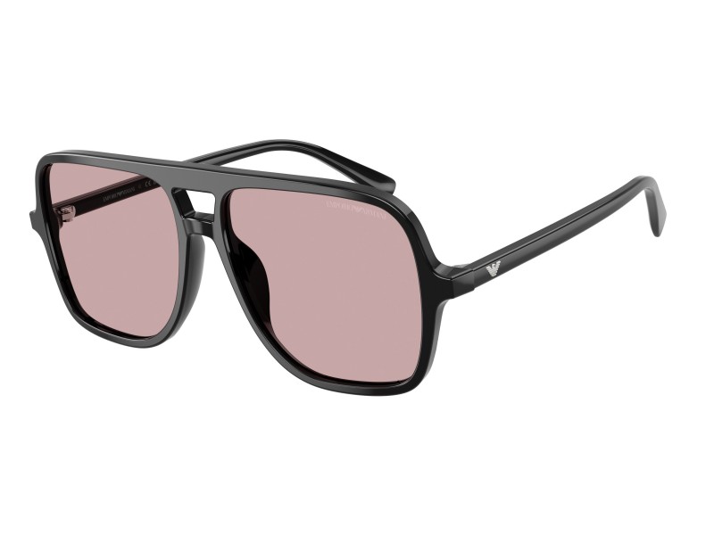 EMPORIO ARMANI EA4252U - fényes fekete-pink napszemüveg