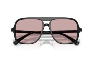 EMPORIO ARMANI EA4252U - fényes fekete-pink napszemüveg