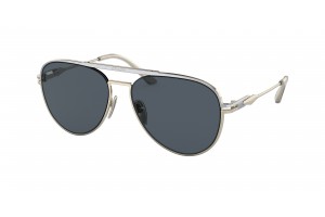 PRADA PR 54ZS 17F09T – ezüst/halvány arany, sötétszürke lencse