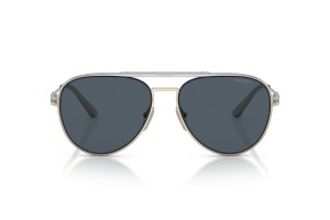 PRADA PR 54ZS 17F09T – ezüst/halvány arany, sötétszürke lencse