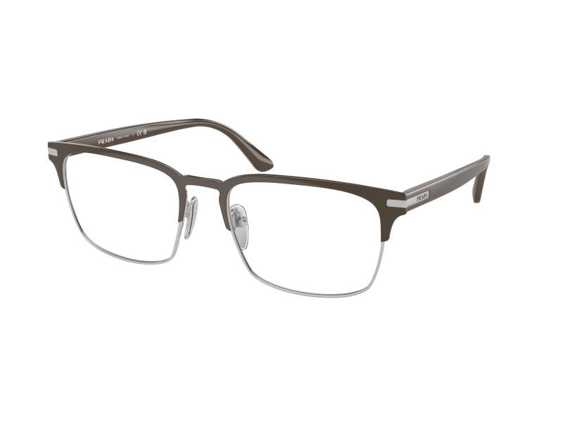 PRADA PR 58ZV Loden/Silver demo szemüveg