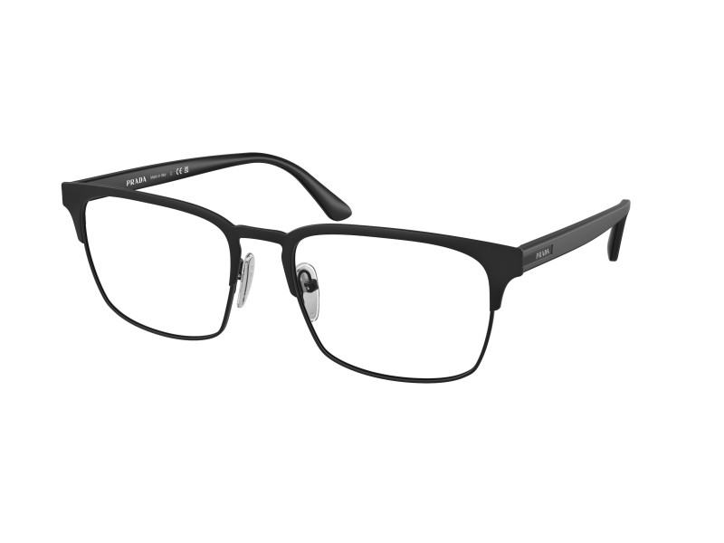PRADA PR 58ZV 1BO1O1 matt fekete szemüveg