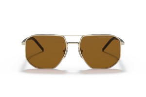 PRADA PR 59YS Pale Gold polarizált barna napszemüveg